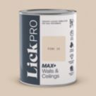 LickPro Max+ 1Ltr Pink 15 Matt Emulsion  Paint