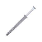 Easyfix Nylon & Steel Countersunk Head Hammer Fixings 8mm x 100mm 50 Pack
