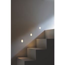 Saxby Allure LED Plaster Wall Light White 1.6W 64lm