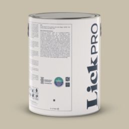 LickPro  5Ltr Greige 01 Vinyl Matt Emulsion  Paint