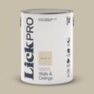 LickPro  5Ltr Greige 01 Vinyl Matt Emulsion  Paint