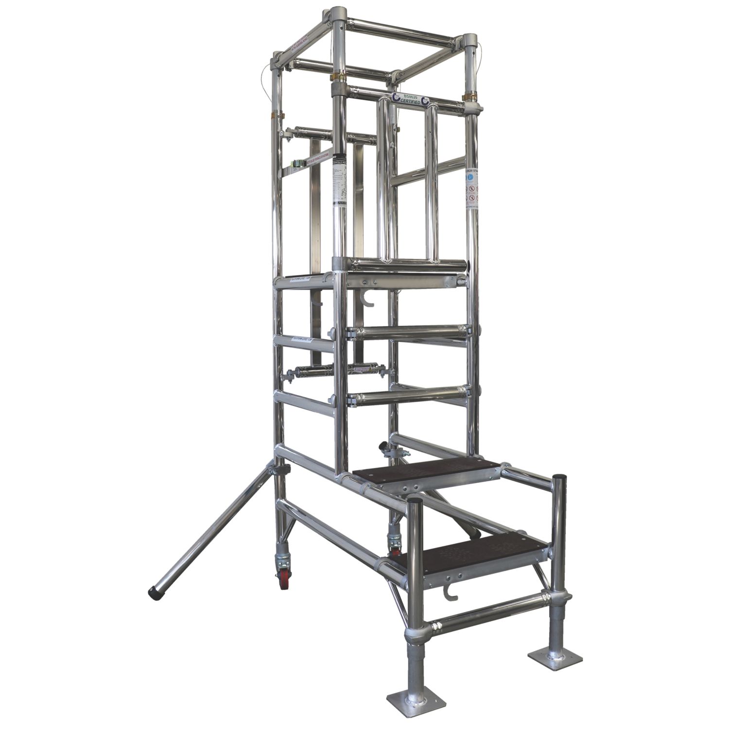 TB Davies Telescopic BS8620 Aluminium Podium Step 1.2-1.45m (557TX)