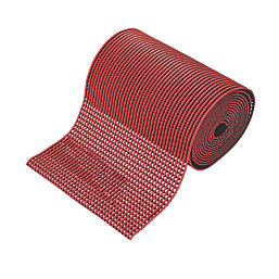 COBA Europe DeckStep Anti-Slip Floor Mat Red 2.5m x 1.2m x 11.5 mm ±0.5mm