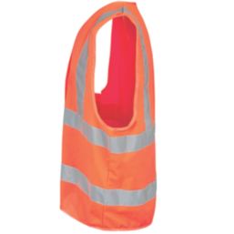 Site Rushton Hi-Vis Waistcoat Orange Large / X Large 50" Chest