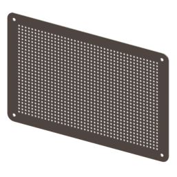 Broadfix Preventavent Aluminium Silver Rodent & Crawling Insect Medium Air Brick Cover