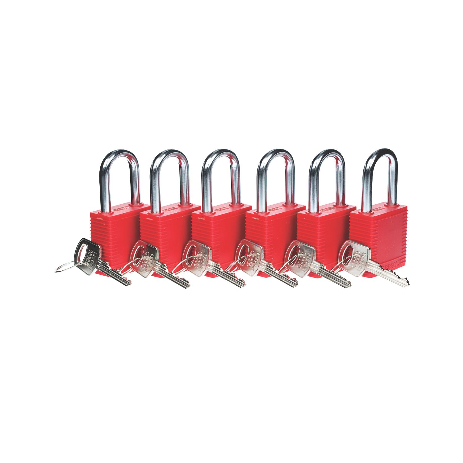 Essentials Lockout Safety Padlocks 6 Pack (5580J)