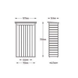 Forest  3 x 1' 6" (Nominal) Pent Shiplap T&G Timber Tool Store