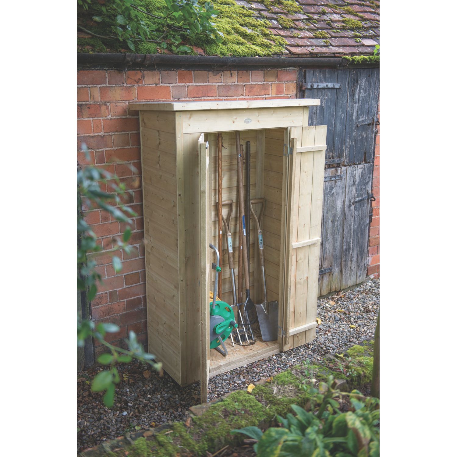Forest 3 x 1' 6" (Nominal) Pent Shiplap T&G Timber Tool Store (5580X)