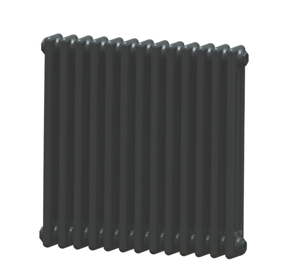 Acova Classic 3 Column Radiator 600mm x 628mm Volcanic 2701BTU Screwfix