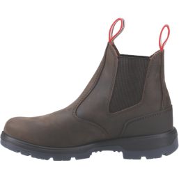 Hunter  Size 4 Womens Brown  Slip-On Occupational Work Boots