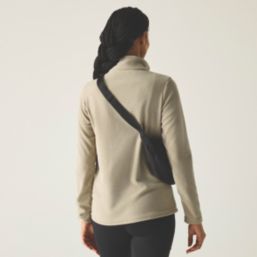 Regatta Sweethart Half Zip Womens Fleece Parchment Size 16