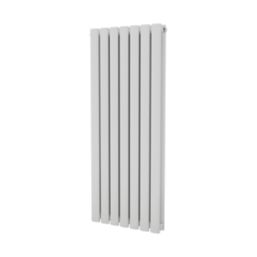 Ximax Fortuna Duplex 1000mm x 410mm 2495BTU White Vertical Designer Radiator
