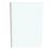 Ideal Standard i.life  Semi-Framed Wet Room Panel Clear Glass/Silver 1600mm x 2000mm
