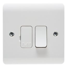 Crabtree Instinct 13A Switched Fused Spur  White