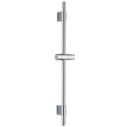 Swirl  Shower Rail with Slider Chrome 700mm