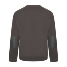 JCB Trade Crew Sweatshirt Black 2X Large 50-52" Chest