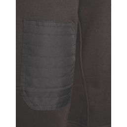 JCB Trade Crew Sweatshirt Black 2X Large 50-52" Chest