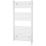 Towelrads 1186mm x 450mm 1365BTU White Flat Electric Towel Radiator