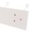 Essentials 6-Hook Rail White 685mm x 95mm