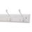 Essentials 6-Hook Rail White 685mm x 95mm