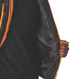Regatta Navigate Bodywarmer Black/Orange Pop 3X Large 50" Chest