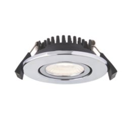 Spa Como Adjustable  Fire Rated LED Downlights Chrome 5W 500lm 4 Pack