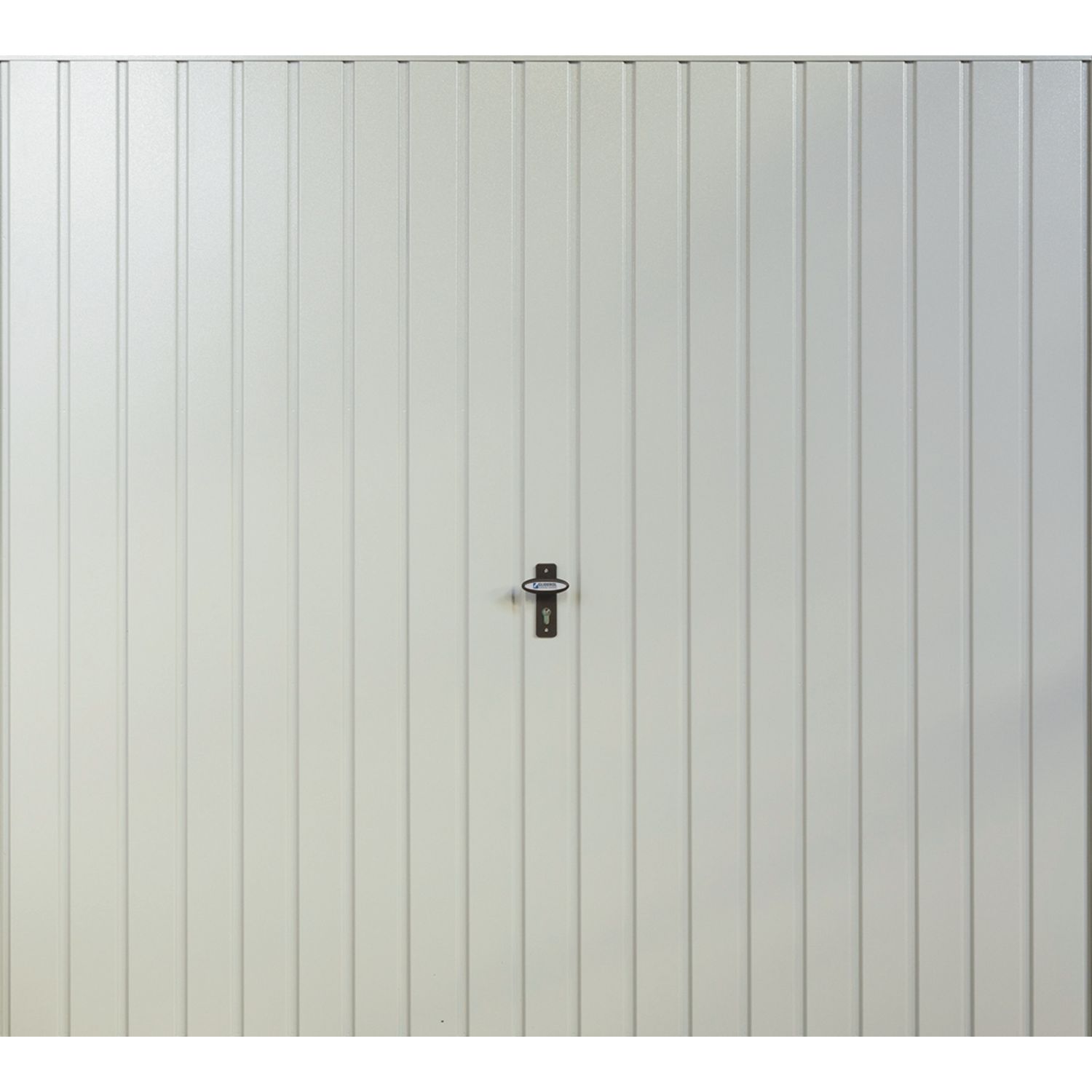 Gliderol Vertical 7' 6" x 6' 6" Non-Insulated Framed Steel Up & Over Garage Door Light Grey (558VP)