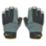 Site SWG310 Fingerless Performance Gloves Grey / Black / Gold Large