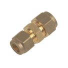 Flomasta  Brass Compression Reducing Coupler 10mm x 8mm