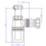 McAlpine AA10 Adjustable Inlet Bottle Trap White 32mm