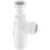 McAlpine AA10 Adjustable Inlet Bottle Trap White 32mm