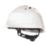Delta Plus Quartz Up IV Vented Rotor Wheel Ratchet Safety Helmet White