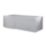 Essentials P-Shaped Curved Shower Bath Front Panel 1700mm White Gloss