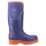 Muck Boots Grit S5 Size 4 Womens Blue  Safety Wellies