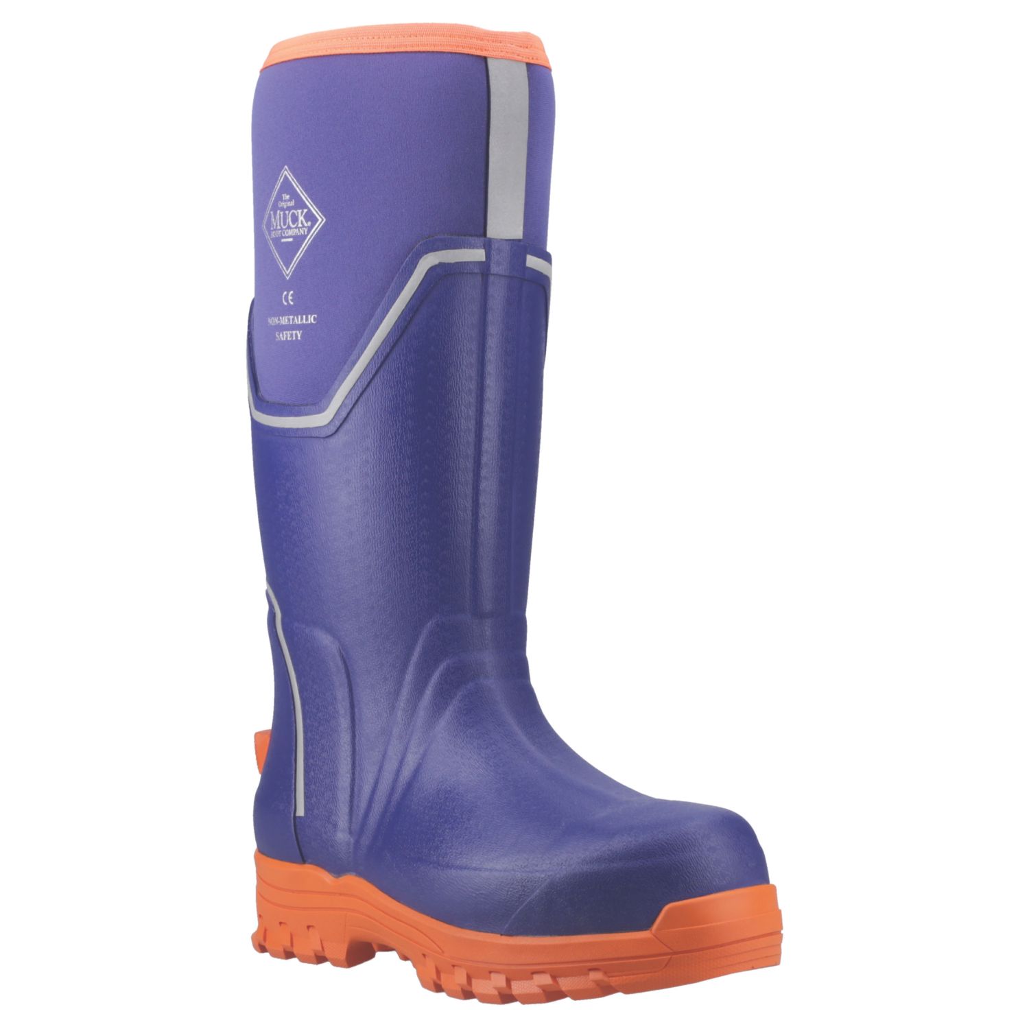 Muck Boots Grit S5 Size 4 Womens Blue Safety Wellies (559CM)