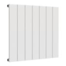 Reina Casina Single 600mm x 660mm 1720BTU White Horizontal Designer Radiator