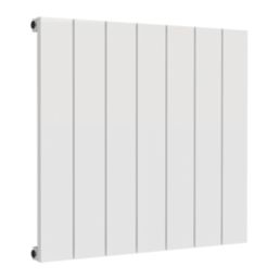 Reina Casina Single 600mm x 660mm 1720BTU White Horizontal Designer Radiator