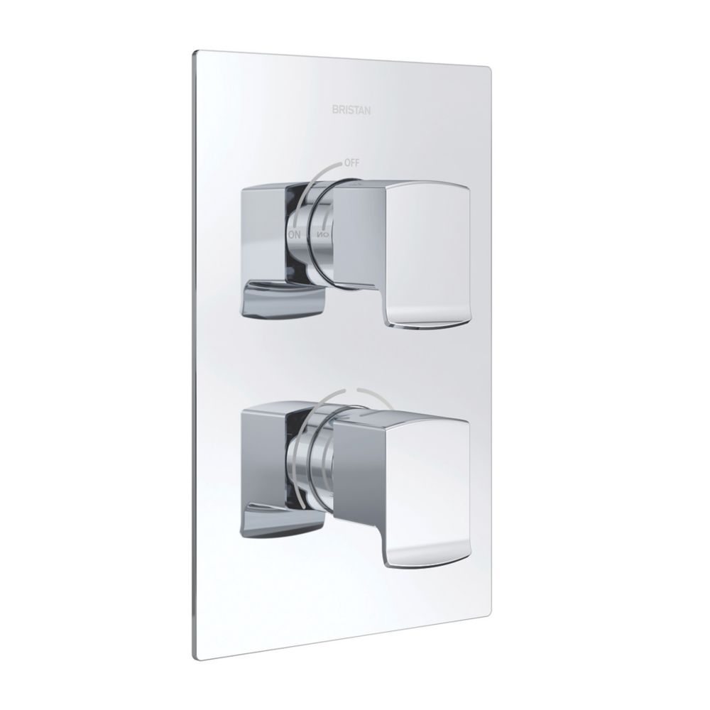 Bristan Descent Concealed Dual Control Thermostatic Shower Valve Fixed