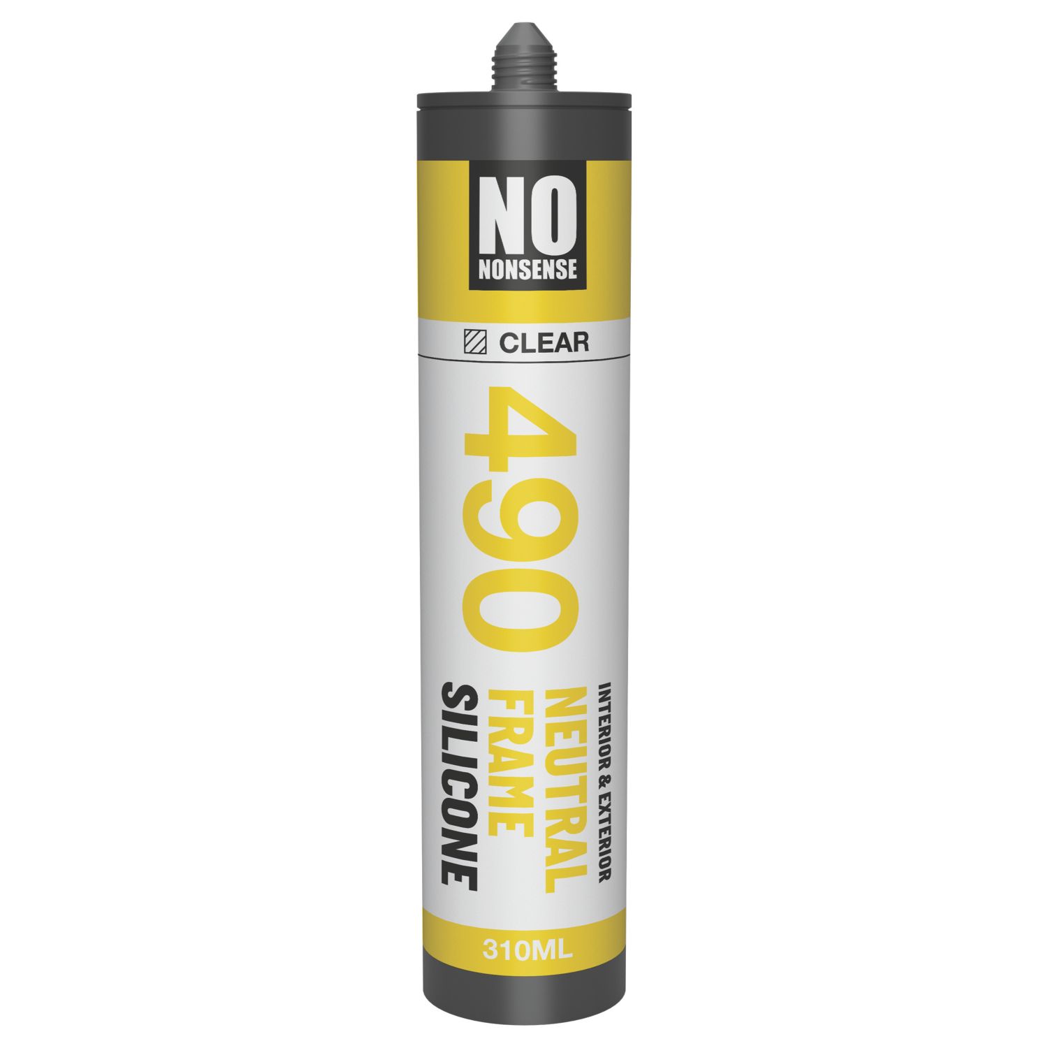 No Nonsense 490 Frame Sealant Clear 310ml (559RU)