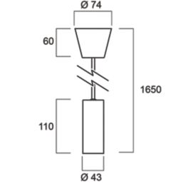 Sylvania SylPendant Pendant Copper