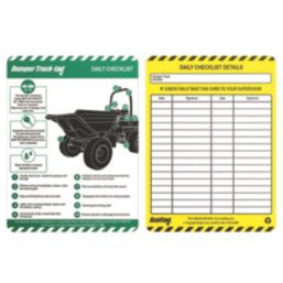 Scafftag  Dumper Truck Tag Kit 7 Pieces