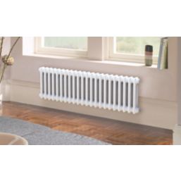 Acova 292mm x 1042mm 1782BTU White Horizontal 2 Column Radiator