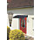 Greenhurst Easy Fit Door Canopy Black 1m x 0.6m x 0.23m