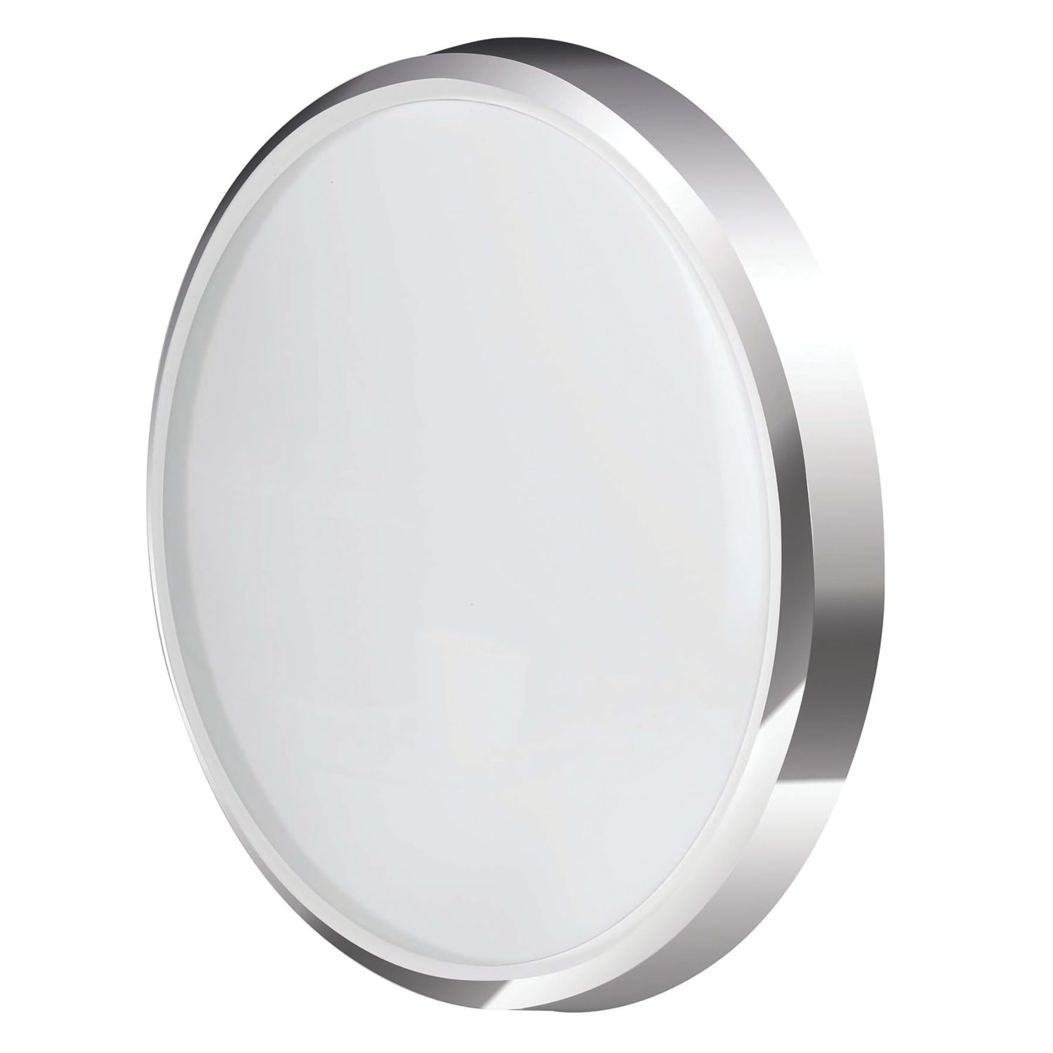4lite PAVIA LED Wall/Ceiling Light Bulkhead Chrome 22W 2500lm (560AA)