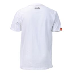 Scruffs Eco Worker Short Sleeve T-Shirt White X Large 45" Chest