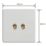 Varilight  10A 2-Gang 2-Way Light Switch  Paintable