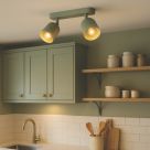 Eglo Tilston Bar 2-Light Spotlight Green