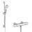 Hansgrohe Ecostat Crometta Combi HP Rear-Fed Exposed Chrome Thermostatic Mixer Shower
