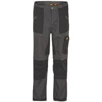 Site Komondor Multi-Pocket Trousers Black & Grey 34" W 32" L
