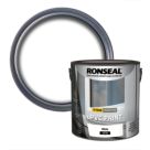 Ronseal  2.5Ltr White Satin Self Priming uPVC Paint